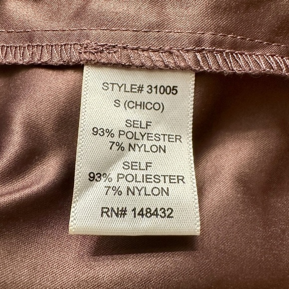 STACCATO/CHICOS, WOMENS, HOODED, LIGHTWEIGHT COAT. LINED, ZIP-UP FRONT. SIZE S - Picture 5 of 6